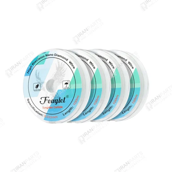 سیم جدا کننده گلس Feaglet 100 متری سایز 0.015mm