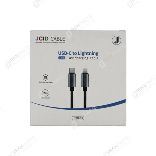 کابل تایپ سی به لایتنینگ آیفون برند Apple USB-C To Lightning | JC