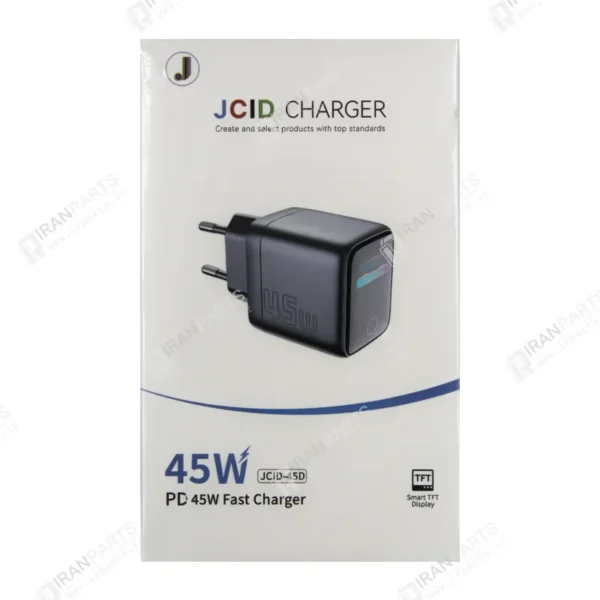 شارژر 45 وات برند JC مدل JCID-45D