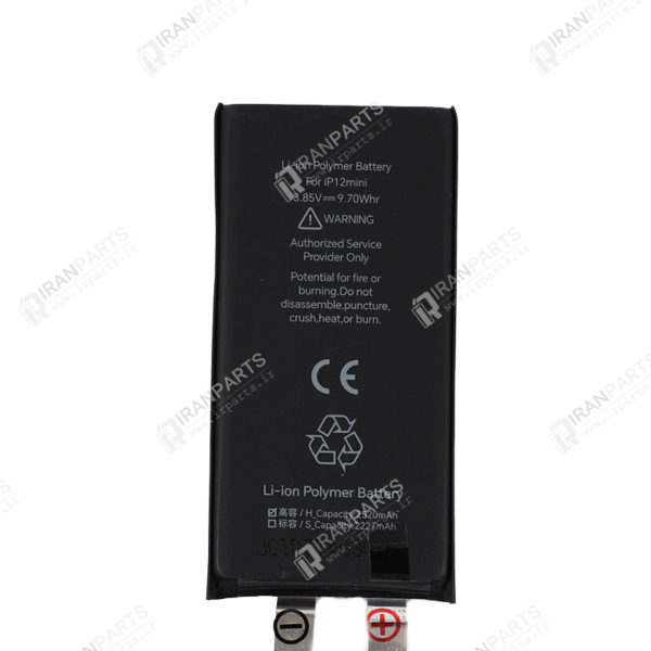 باطری سل آیفون JCID - iPhone 12 Mini Cell Battery - HC - با 3 ماه گارانتی